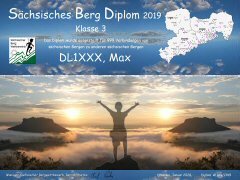 Sächsisches Berg Diplom 2019