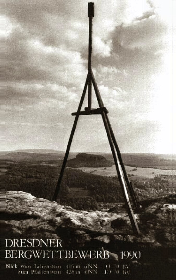 Ansicht des Teilnehmerfotos vom Sächsischen Bergwettbewerb 1990