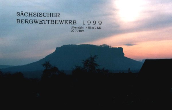 Ansicht des Teilnehmerfotos vom Sächsischen Bergwettbewerb 1999