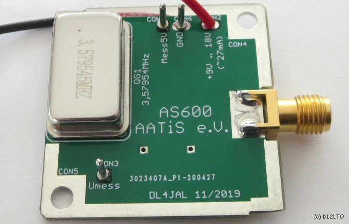 bestückte Platinenoberseite