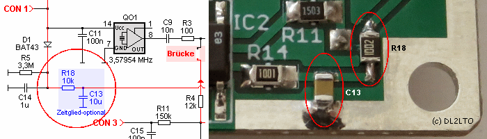 Modifikation - Zeitglied