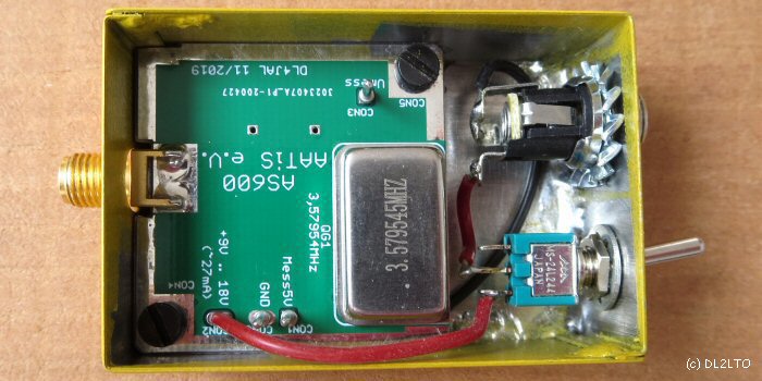 Kalibrier-Generator Innenansicht