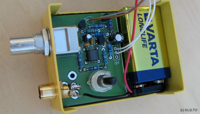 Blick in das Gehäuseinnere