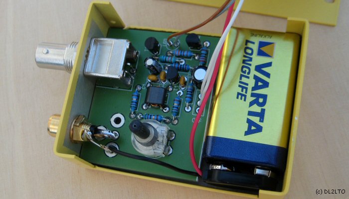 Blick in das Gehäuseinnere