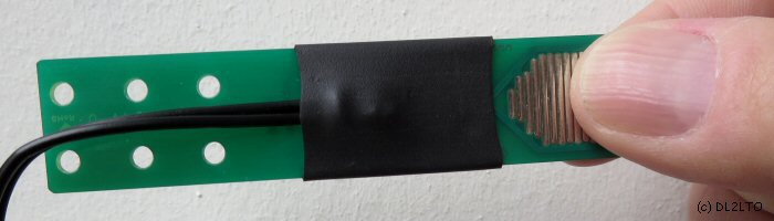 CW-Paddle-Stick in Aktion