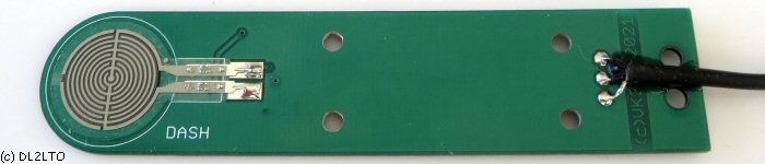 Bestckte Platine vom CW-Stick