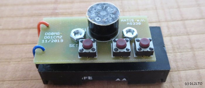 CW-Uhr, ohne Gehäuse