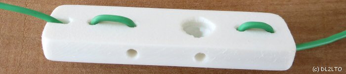 Mittelisolator mit bergang zur Speiseleitung ...