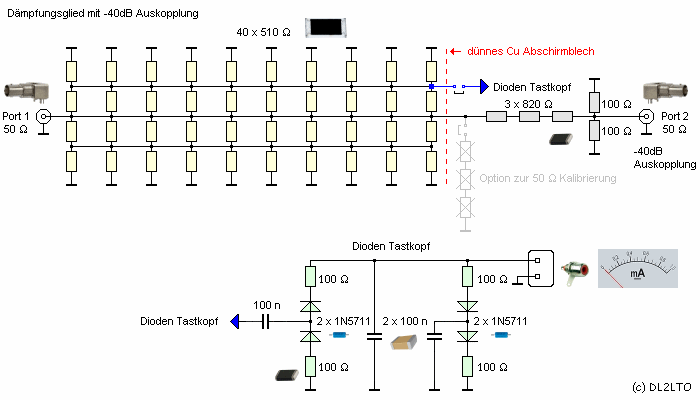 Skizze der Schaltung