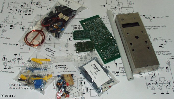 Bauteile gut sortiert