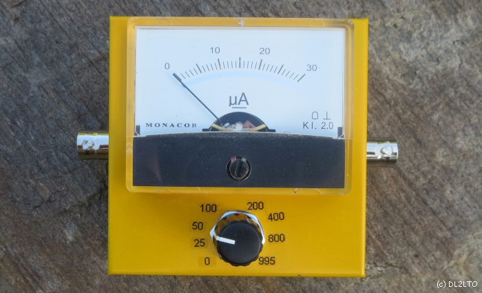 Fertige HF Impedanzmessbrücke