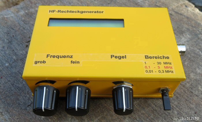 Fertige HF Rechteckgenerator
