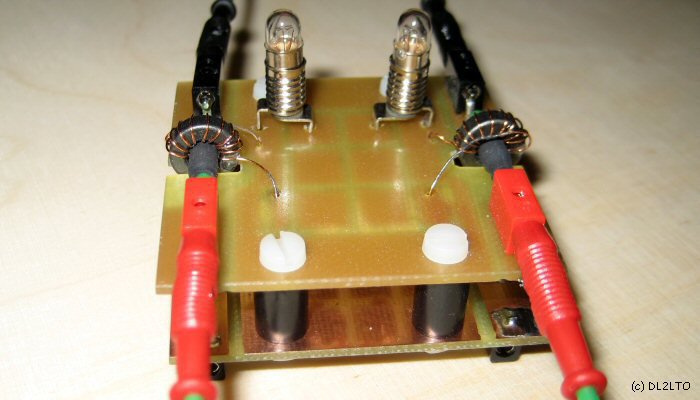 Einheit von Indikator- und Kurzschlussplatien