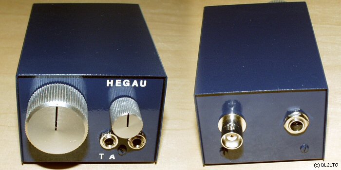 Front und Rückseite ...