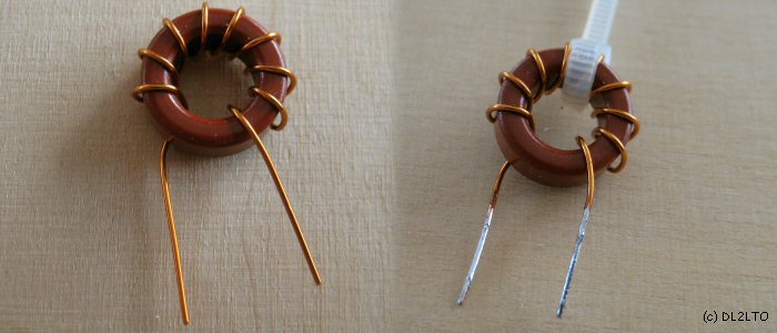 Verzinnung der Drahtenden Verzinnung der Drahtenden