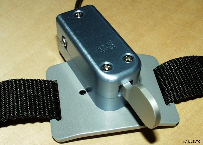 Mini-B Paddle als Kniemontage vorbereitet