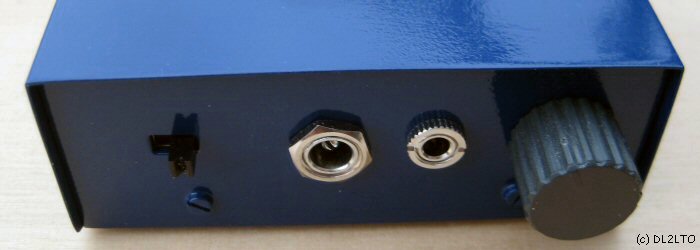 P5 Touch Paddle Keyer, Rückansicht