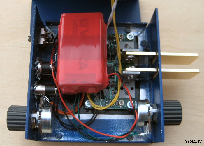 P5 Touch Paddle Keyer, mit 9V Blockbatterie