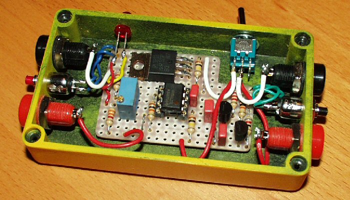 Innenaufbau der Schaltung