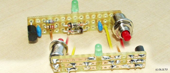 Zusatzschaltung Bestückungs- und Lötseite