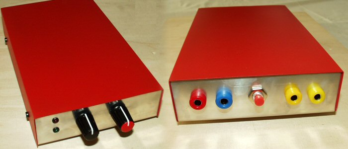 Front- und Rückansicht ...