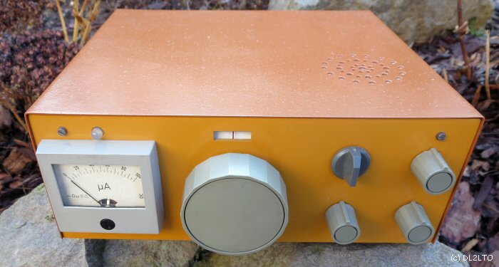 Mein erster FM-UKW RX, Frontseite