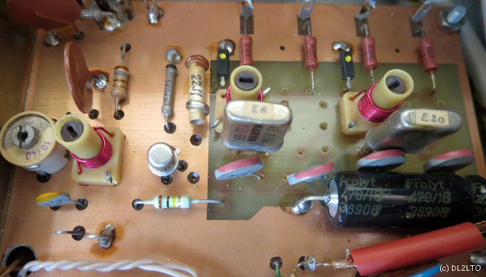 Mein erster FM-UKW RX, Platinenansicht