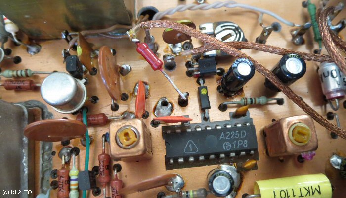 Mein erster FM-UKW RX, Platinenansicht