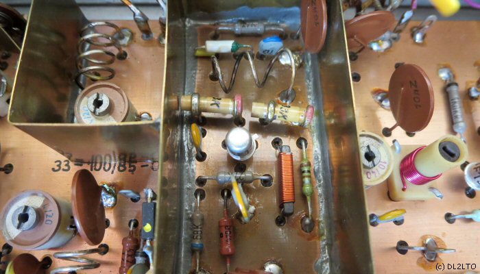 Mein erster FM-UKW RX, Platinenansicht