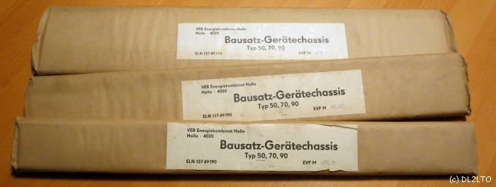 Baiteile fr Gertechassis