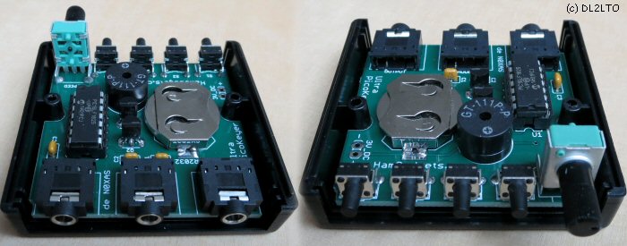 Innenleben des Keyers ...