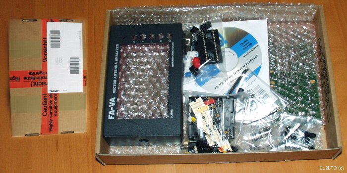 geöffnetes Päckchen