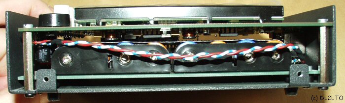 Antennenanalyser in der Unterschale, Seitenansicht