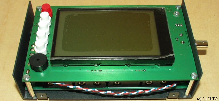 Antennenanalyser ohne Frontabdeckung