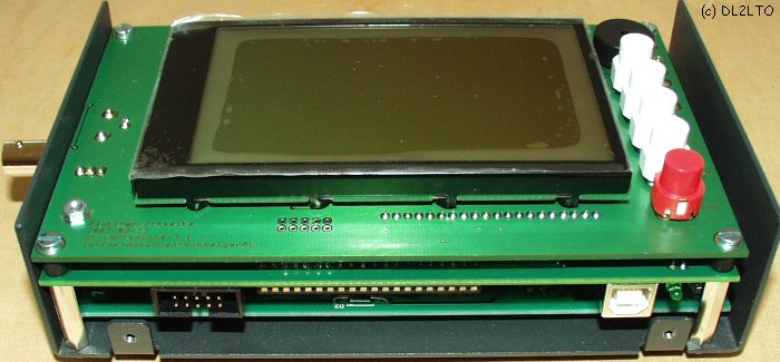 Antennenanalyser ohne Frontabdeckung