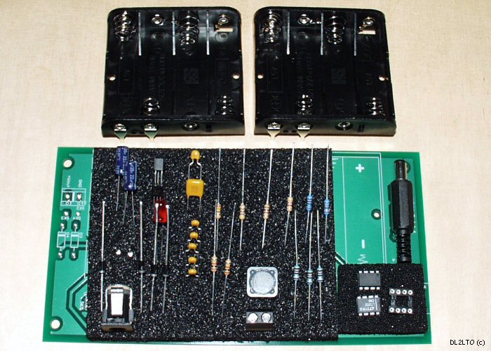 Bauteile des NiMH-Akkumulatorlader