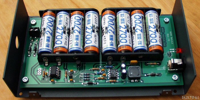 Leiterplatine vom NiMH-Akkumulatorlader