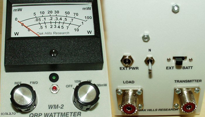 Vorder- und Rückseite des WM-2