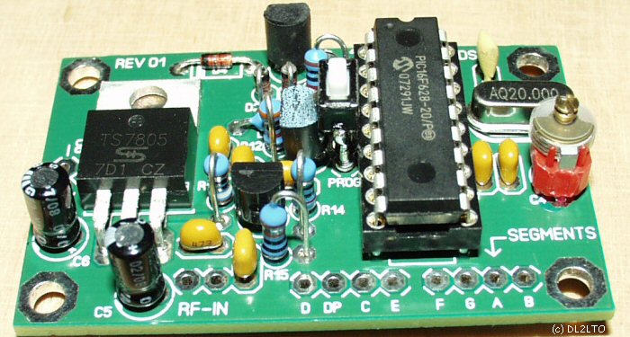 bestückte Hauptplatine bestückte Hauptplatine