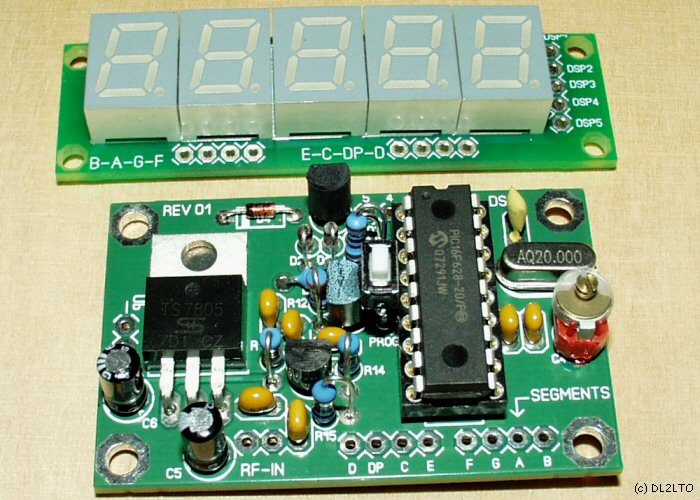 Anzeigeplatine und Hauptplatine Anzeigeplatine und Hauptplatine