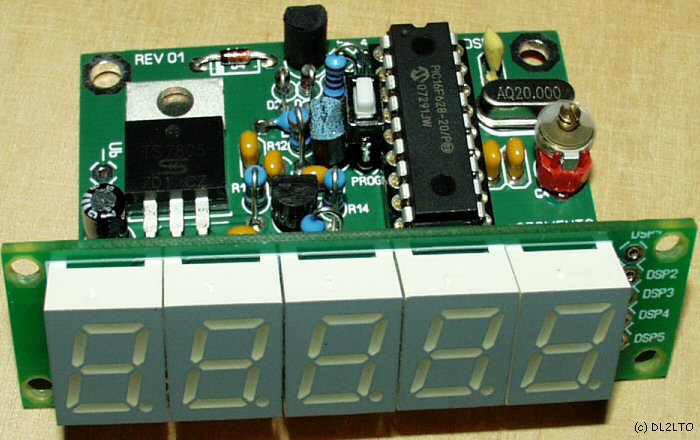 fertiger Zahlerbaustein, noch nicht extern verdrahtet fertiger Zahlerbaustein, noch nicht extern verdrahtet