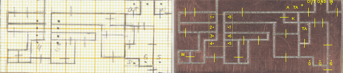 Layout der gefrästen Platine ...