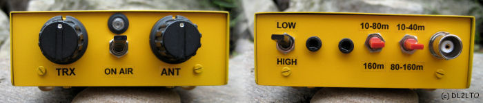 Front- und Rückseite im Detail