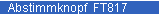 Abstimmknopf FT817