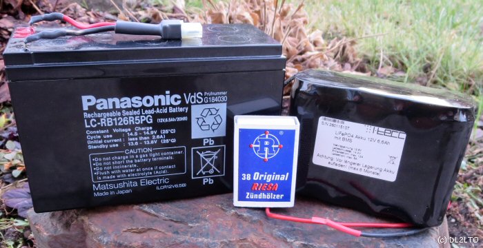 Vergleich Bleigel Akku und LiFePO4 Akkupack ...