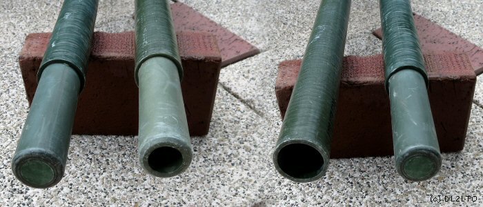 GFK Tarnstangen Segmente ...