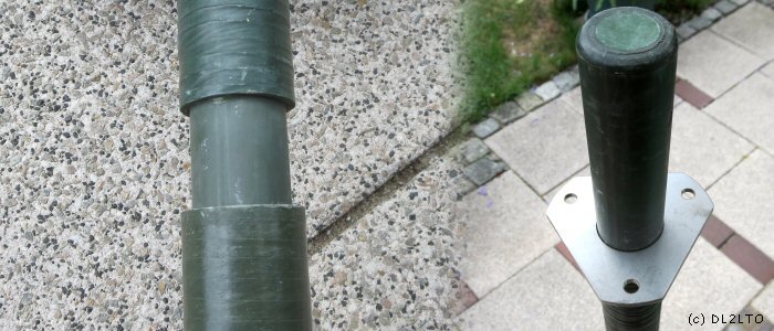 GFK Tarnstangen Segmente ...