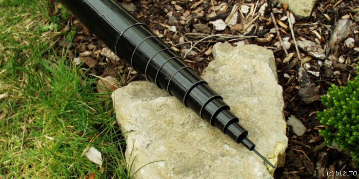 Mast von DX-Wire im Detail