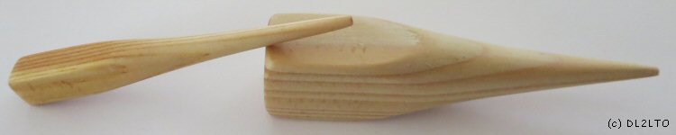 Selbstgeschnitze Wicklungshilfen ...