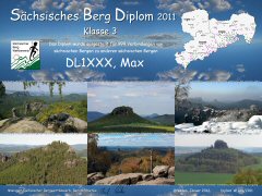 Sächsisches Berg Diplom 2011 Sächsisches Berg Diplom 2011